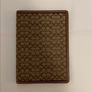 Coach Passport Cover